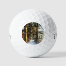 Forest Snow Scene css gba Golfball
