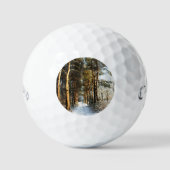 Forest Snow Scene css gbcnm Golfball (Vorderseite)