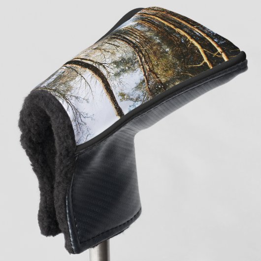 Forest Snow Scene pccna Golf Headcover (3/4 Vorderseite)