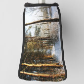 Forest Snow Scene pccnm Golf Headcover (Rotieren 90)