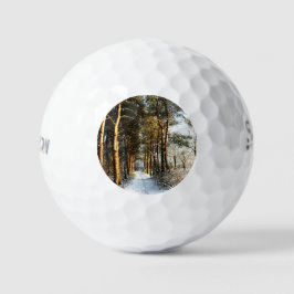 Forest Snow Scene ssf gbcnm Golfball