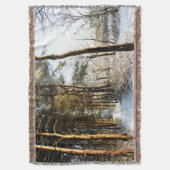Forest Snow Scene tbcnm Decke (Vorderseite Vertikal)