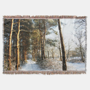 Forest Snow Scene tbcnm Decke