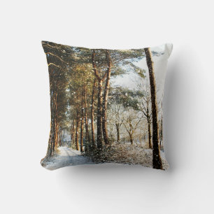 Forest Snow Scene tpcna Kissen