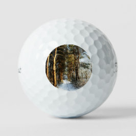 Forest Snow Scene tpv1 gbcna Golfball