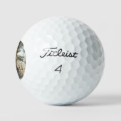 Forest Snow Scene tpv1 gbcnm Golfball (Logo)