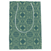 Forest Snowflakes Mittlere Geschenktüte (Vorderseite)