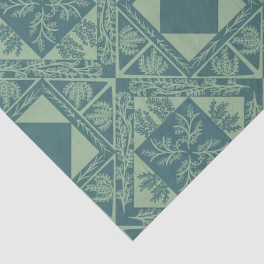 Forest Snowflakes  Seidenpapier (Detail)