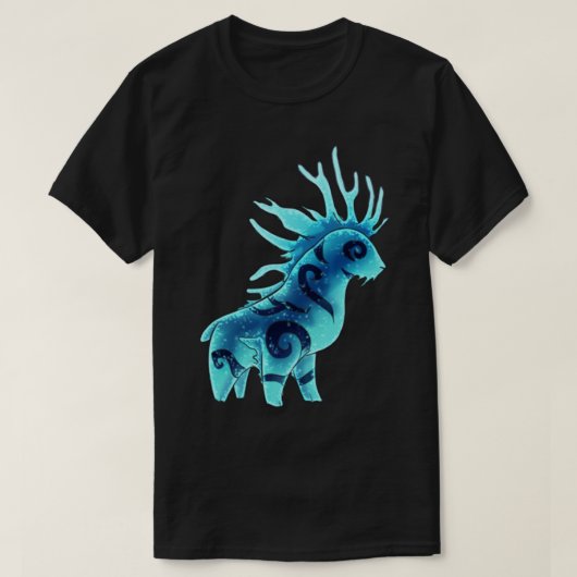 Forest Spirit Night Chibi T-Shirt (Design vorne)