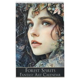 Forest Spirits : Fantasy Art Kalender