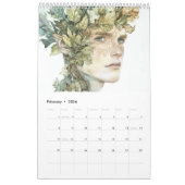 Forest Spirits : Fantasy Art Kalender (Feb 2026)