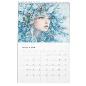 Forest Spirits : Fantasy Art Kalender (Jan 2026)