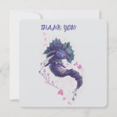 Forest Spring Charakter Dankeschön Karte (Vorderseite)