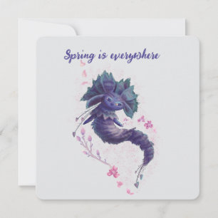 Forest Spring-Charakterkarte für sie