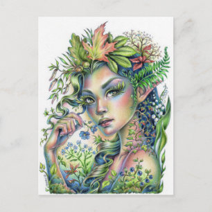 Forest Sprite Postkarte