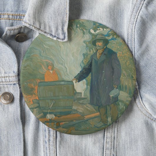 Forest Still Moonshiners White Lightning Liquor Button (Beispiel)