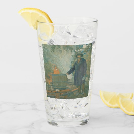 Forest Still Moonshiners White Lightning Liquor Glas (Vorderseite Ice)