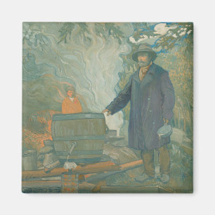 Forest Still Moonshiners White Lightning Liquor Magnet