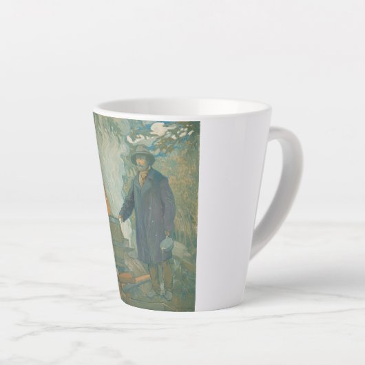 Forest Still Moonshiners White Lightning Liquor Milchtasse (Rechte Ecke)