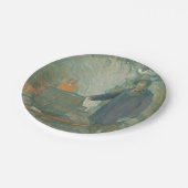 Forest Still Moonshiners White Lightning Liquor Pappteller (Schrägansicht)