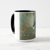 Forest Still Moonshiners White Lightning Liquor Tasse (Vorderseite Links)