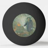 Forest Still Moonshiners White Lightning Liquor Tischtennisball (Vorderseite)