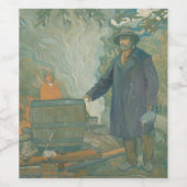 Forest Still Moonshiners White Lightning Liquor Weinetikett (Einzelnes Label)