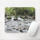 Forest Stream-Moped Mousepad (Mit Mouse)