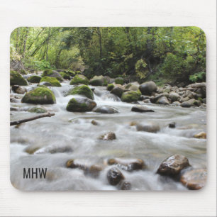 Forest Stream-Moped Mousepad