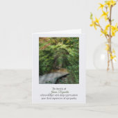 Forest Sunams Beileid Danke, Card Karte (Gelbe Blume)