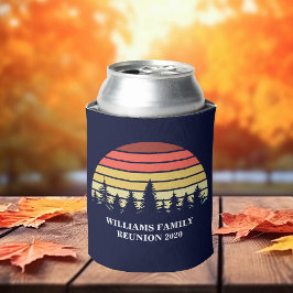 Forest Sunset Custom Family Wiedersehen Camping Tr Dosenkühler