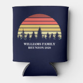 Forest Sunset Custom Family Wiedersehen Camping Tr Dosenkühler (Vorderseite)