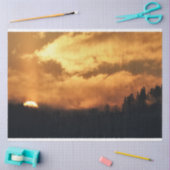 Forest Sunset Decoupage Tissue Paper Seidenpapier (Basteln)