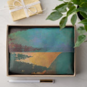 Forest Sunset Watercolor Decoupage Seidenpapier (Geschenk)