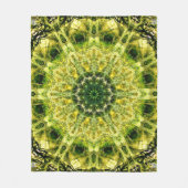 Forest Temple Custom Fleece Blanket, Mittel (Vorderseite)