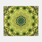 Forest Temple Custom Fleece Blanket, Mittel (Vorderseite (Horizontal))