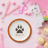 Forest Theme Birthday Party Paper Teller - Wolf (Party)