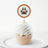 Forest Theme Birthday Round Stickers - Wolf