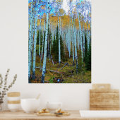 Forest Throught the Trees Poster (Küche)