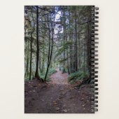 Forest Trail Photo with John Muir Quote Notizblock (Rückseite)