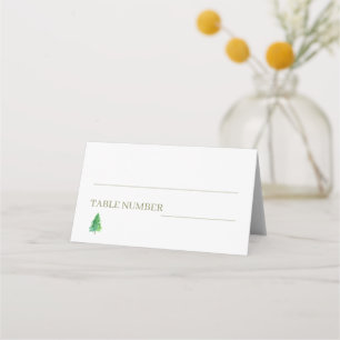 Forest Tree Floral Boho Wedding Platzkarte