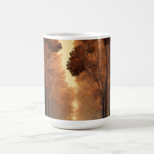 Forest Tree Nature Mug Kaffeetasse (Mittel)
