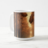 Forest Tree Nature Mug Kaffeetasse (Vorderseite Links)