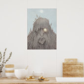 Forest Troll Theodor Kittelsen Poster (Küche)