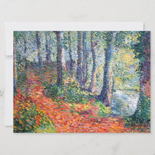 Forest UnderGrowth (von Léo Gausson) Karte (Vorderseite)