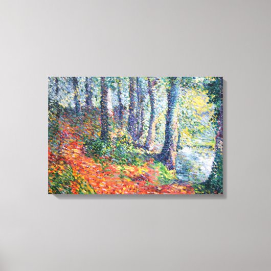 Forest UnderGrowth (von Léo Gausson) Leinwanddruck (Vorderseite)