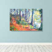 Forest UnderGrowth (von Léo Gausson) Leinwanddruck (Insitu (Holzboden))