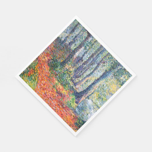 Forest UnderGrowth (von Léo Gausson) Serviette (Ecke)