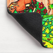 Forest Unicorn Okapi Standard Mouse Pad Mousepad (Ecke)