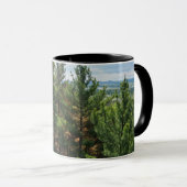 Forest Valley Blick auf Burg Berg Tasse (VorderseiteRechts)